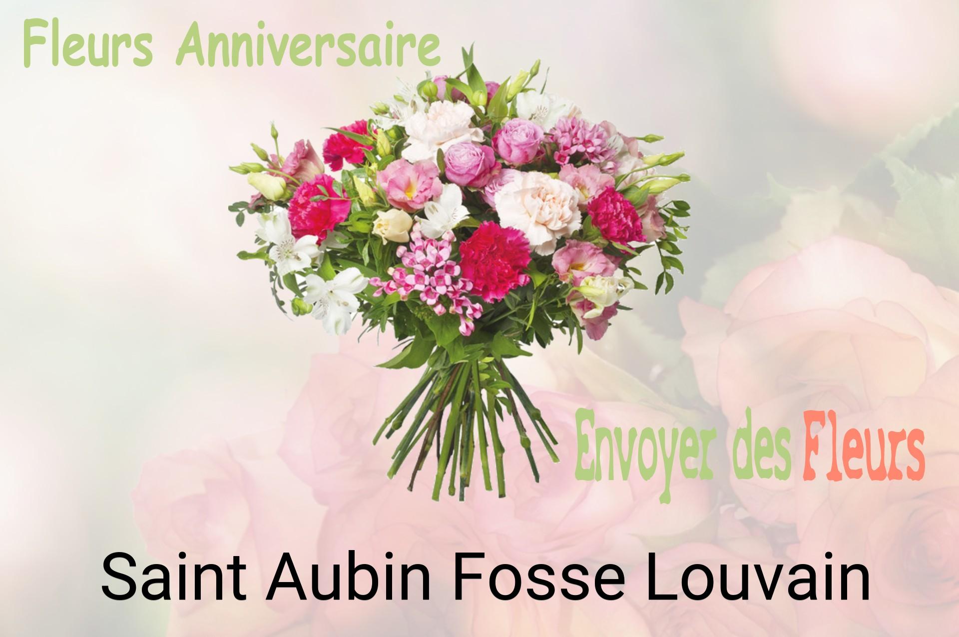 Bouquet de fleurs d’anniversaire livré à Saint-Aubin-Fosse-Louvain