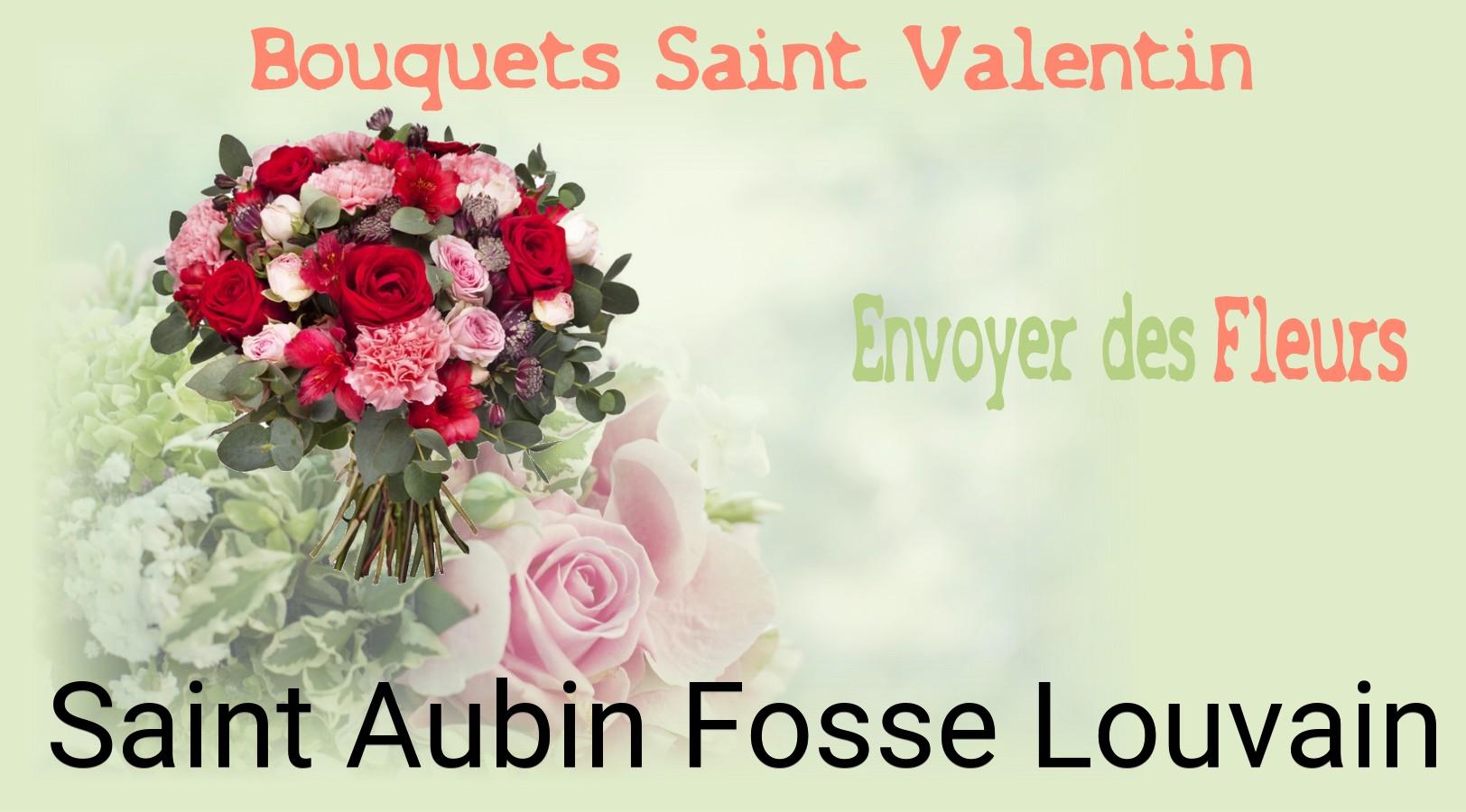 Roses de Saint-Valentin livrées à Saint-Aubin-Fosse-Louvain